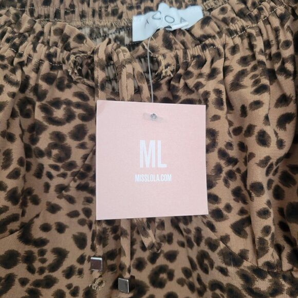 Acoa Boutique  Puff Sleeve Crop Top size L - Picture 3 of 8